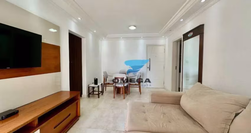 Cobertura com 3 dormitórios sendo 2 suítes à venda - vista para o mar - praia das astúrias guarujá
