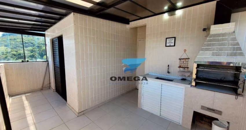 Cobertura à venda nas Astúrias - Guarujá/SP. Prédio com uma das melhores áreas de lazer da região.
