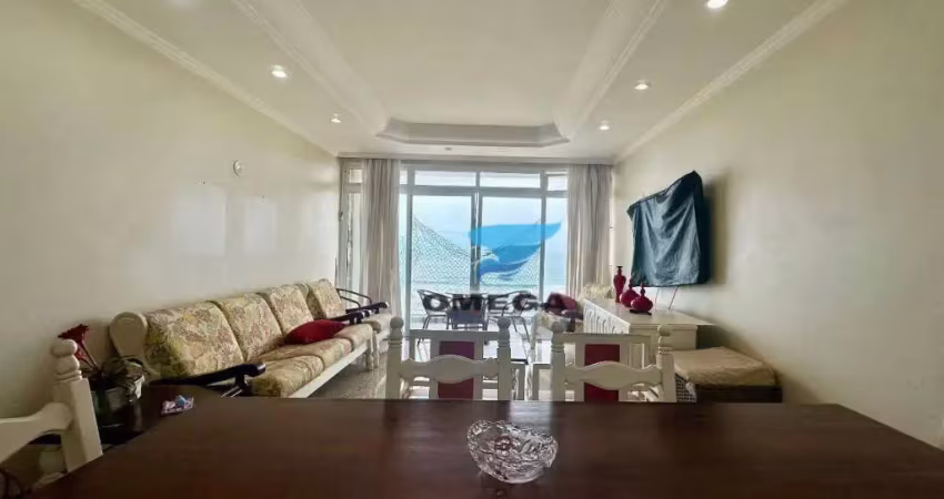 Frente mar - apartamento com 4 dormitórios sendo 2 suítes à venda na praia das pitangueiras - guarujá/sp. confira!