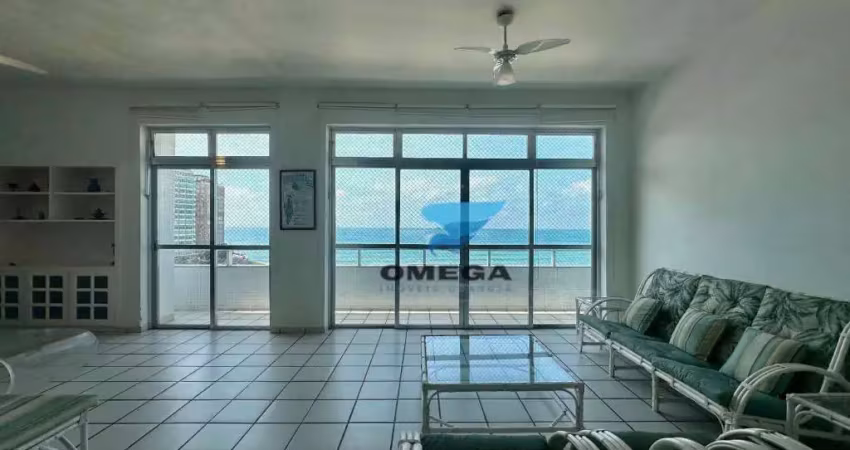 Frente total para o mar - apartamento com 5 dormitórios à venda - pitangueiras - guarujá/sp. confira!