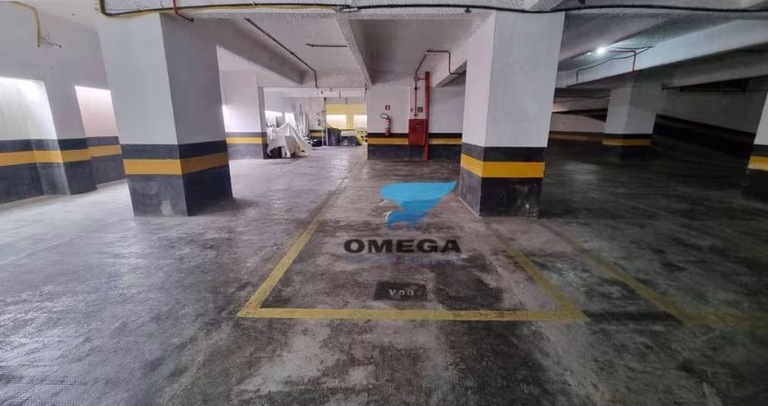 Vaga de garagem á venda na praia das Pitangueiras no Guarujá I Omega Imoveis