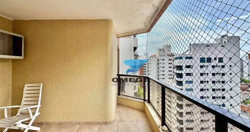 Apartamento à venda na praia das Pitangueiras no Guarujá I Omega Imoveis
