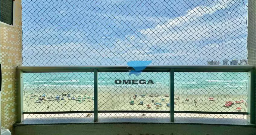 Apartamento vista mar à venda na praia das pitangueiras no guarujá i omega imoveis