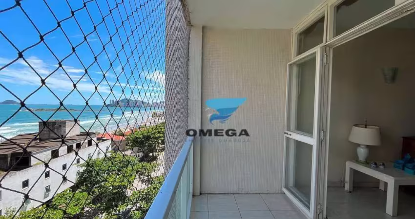 Apartamento à venda com vista para o mar em na pitangueiras no guarujá | omega imóveis
