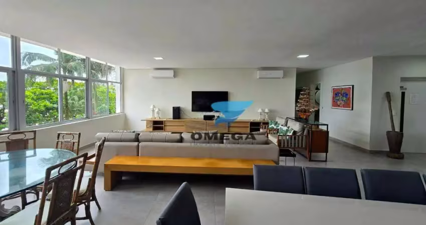 Apartamento beira mar à venda na praia das pitangueiras no guarujá i omega imoveis