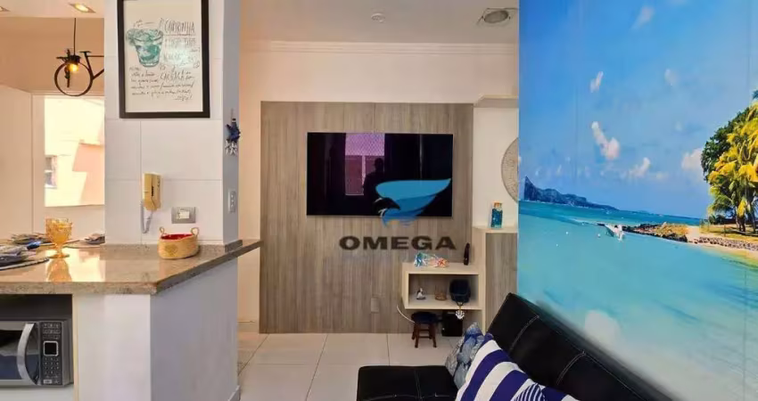 Apartamento reformado à venda na praia das pitangueiras no guarujá i omega imoveis