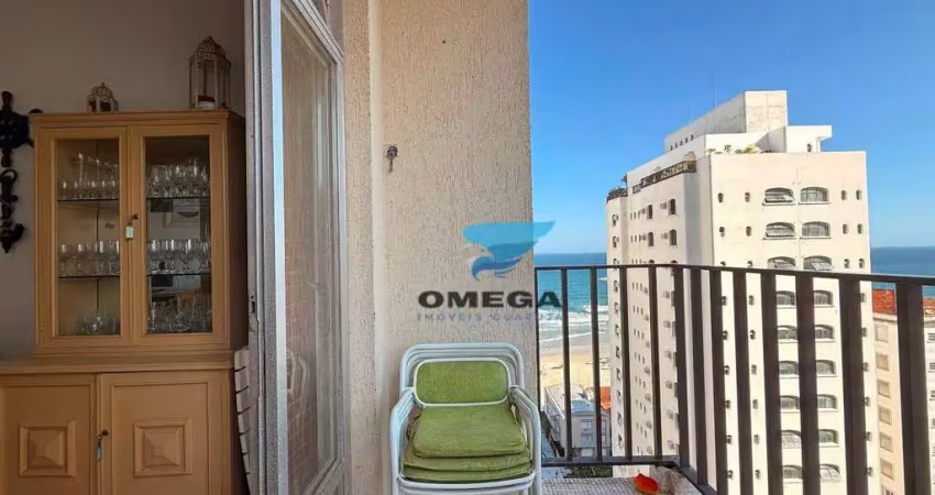 Apartamento com vista mar à venda na praia das pitangueiras no guarujá i omega imoveis