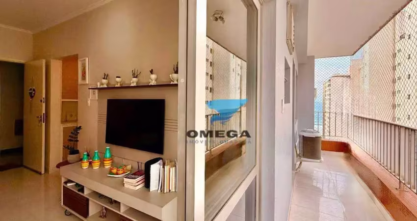 Apartamento reformado à venda na praia das pitangueiras no guarujá i omega imoveis