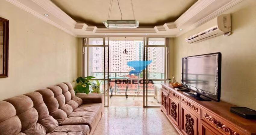 Apartamento à venda na praia das Pitangueiras no Guarujá I Omega Imoveis