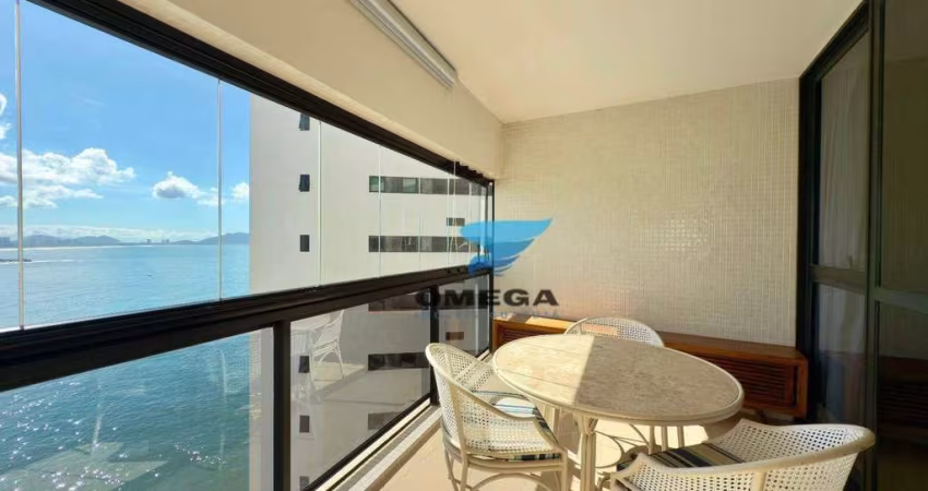 Apartamento vista mar à venda na praia das Astúrias no Guarujá I Omega Imoveis