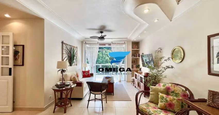 Apartamento com 3 dormitórios à venda - praia das pitangueiras - guarujá/sp