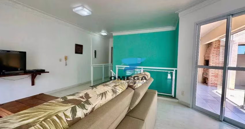 Cobertura duplex com 3 dormitórios sendo 1 suíte à venda - próximo da praia das pitangueiras - guarujá/sp. confira mais detalhes !