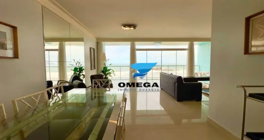 Apartamento beira mar à venda na praia das pitangueiras no guarujá i omega imoveis