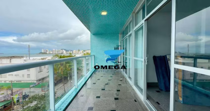 Apartamento beira mar à venda na praia das pitangueiras no guarujá i omega imoveis