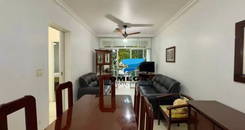 Apartamento com vista parcial para o mar à venda na praia das pitangueiras no guarujá i omega imoveis