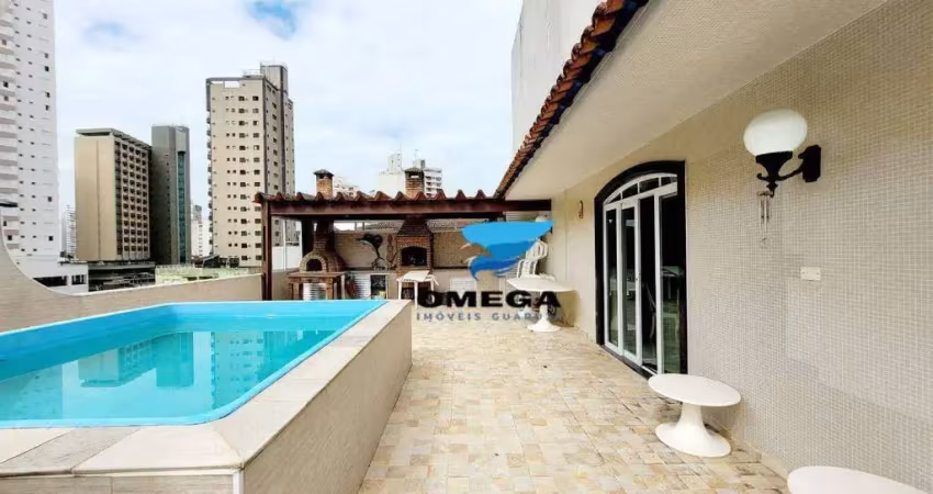 Cobertura à venda na praia das astúrias - guarujá sp / omega imóveis