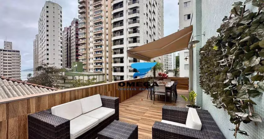 Cobertura à venda nas astúrias no guarujá | omega imóveis