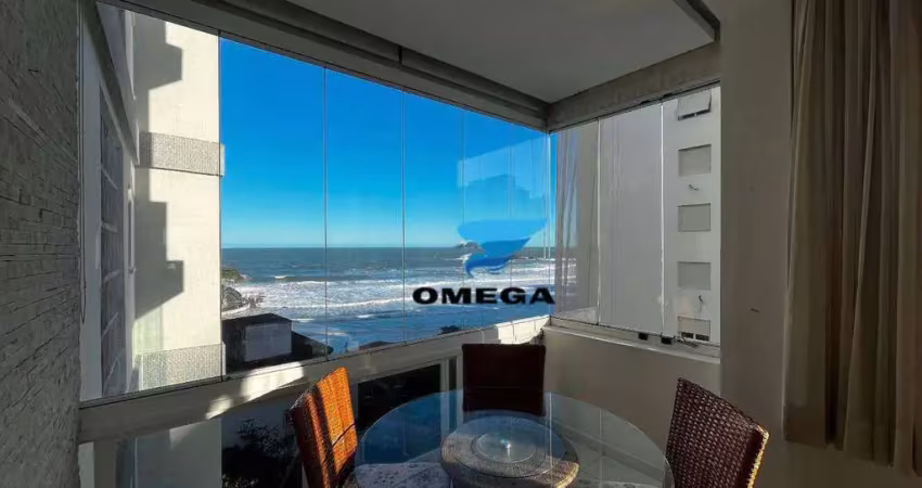 Apartamento frente ao mar com 3 dormitórios à venda - pitangueiras - guarujá/sp