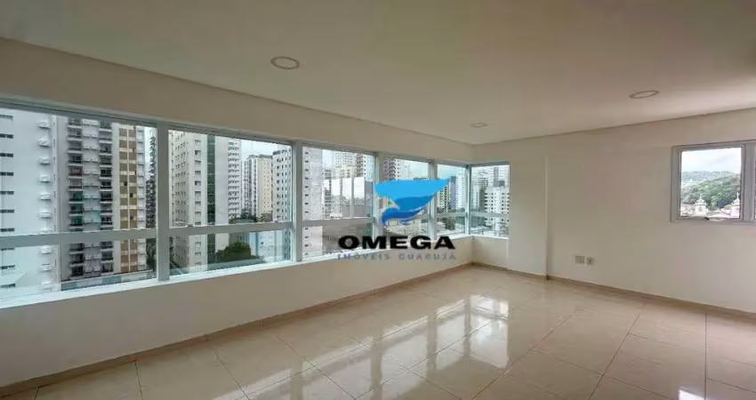 Sala comercial à venda nas pitangueiras no guarujá | omega imóveis