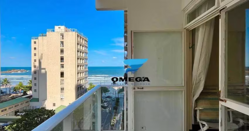 Apartamento com 4 dormitórios à venda - pitangueiras - guarujá/sp