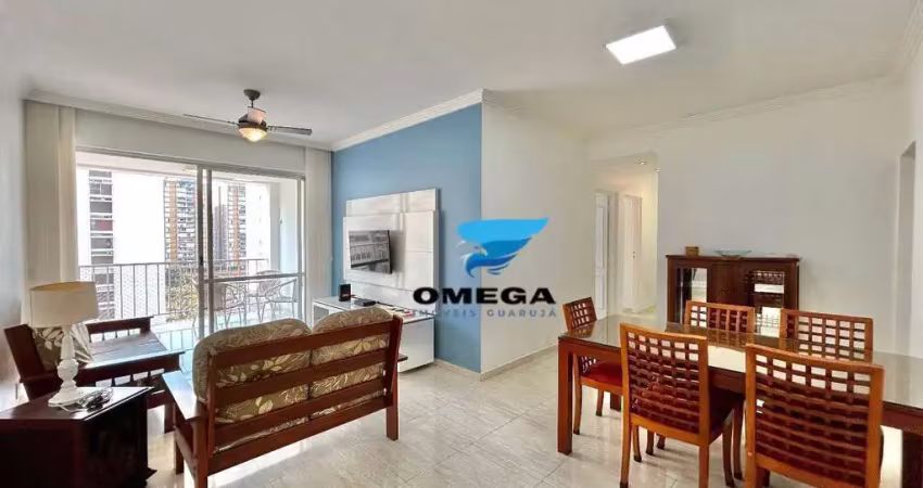 Apartamento com 3 dormitórios à venda, 90 m² por r$ 590.000,00 - pitangueiras - guarujá/sp