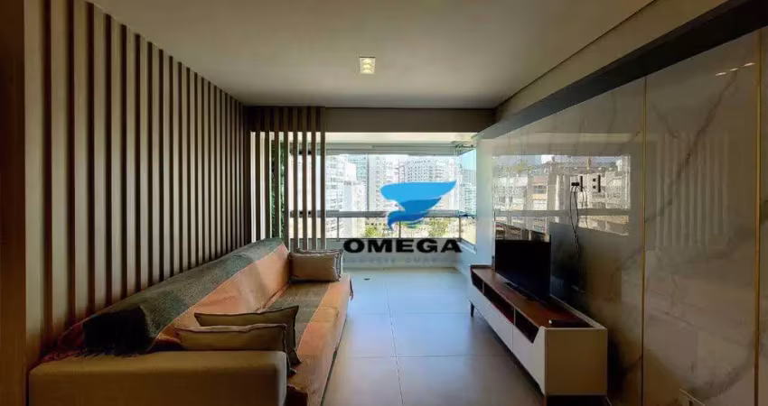 Apartamento á venda na praia das astúrias - guarujá sp / omega imóveis