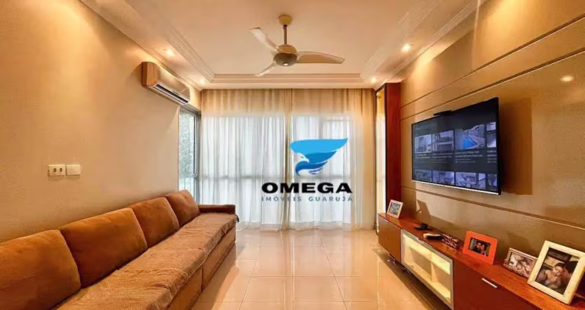 Apartamento com 3 dormitórios à venda - pitangueiras - guarujá/sp