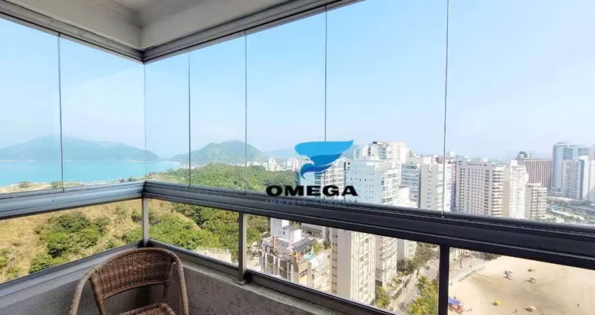 Apartamento à venda na praia das astúrias - guarujá sp / omega imóveis