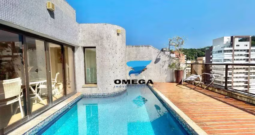 Cobertura à venda nas pitangueiras no guarujá | omega imóveis