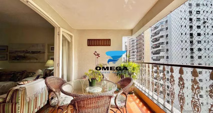 Apartamento com 4 dormitórios à venda - pitangueiras - guarujá/sp