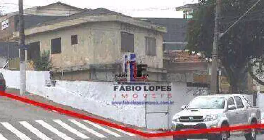 Terreno à venda, 878 m² por r$ 1.650.000,00 - vila sacadura cabral - santo andré/sp