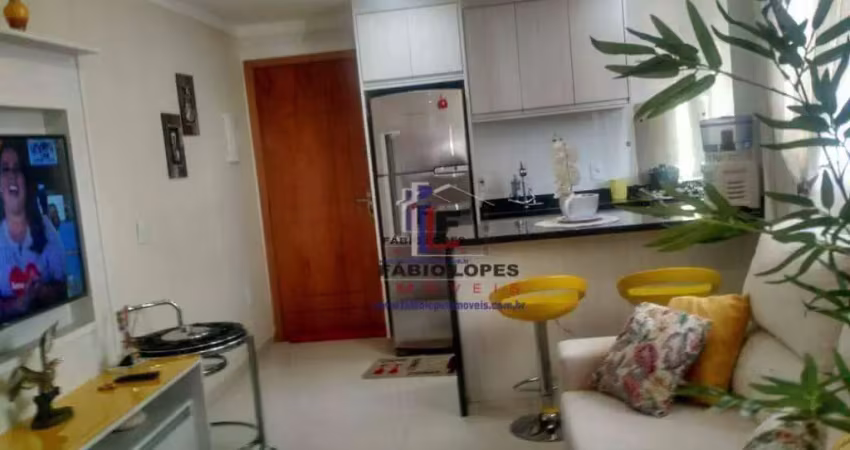 Cobertura com 2 dormitórios à venda, 104 m² por r$ 430.000,00 - parque das nações - santo andré/sp