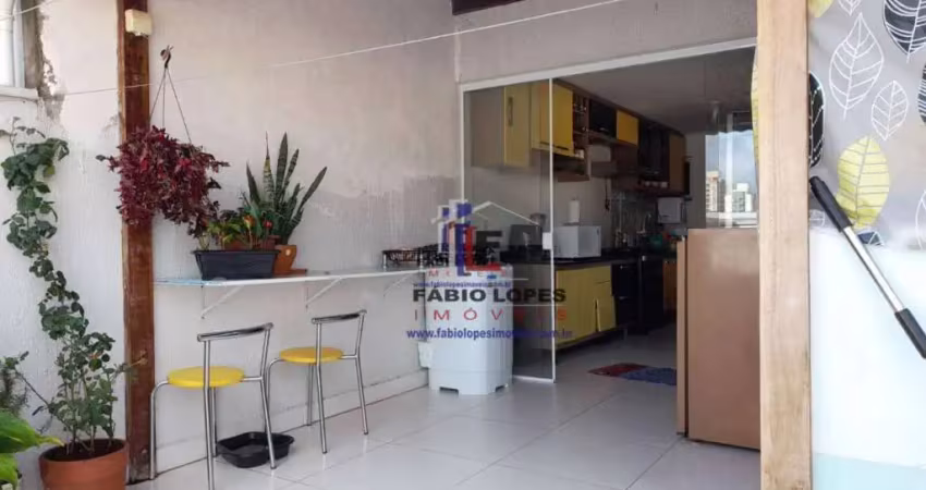 Cobertura com 2 dormitórios à venda, 90 m² por R$ 535.000,00 - Campestre - Santo André/SP