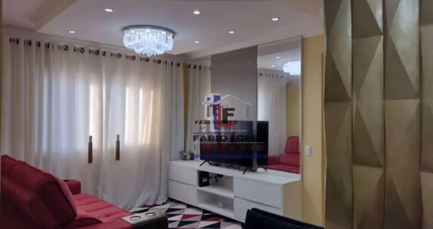 Apartamento com 3 dormitórios à venda, 79 m² por r$ 445.500,00 - parque das nações - santo andré/sp