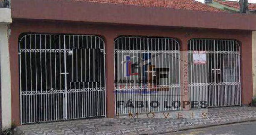 Casa com 3 dormitórios à venda, 124 m² por R$ 593.600,00 - Vila Guiomar - Santo André/SP