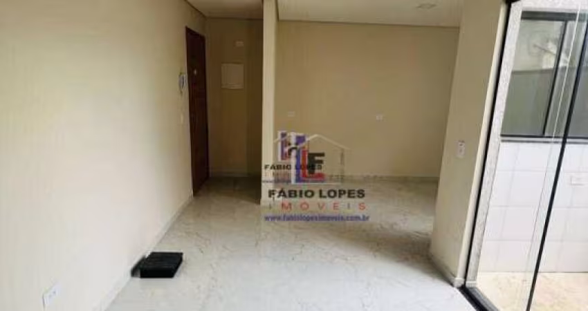 Apartamento com 2 dormitórios à venda, 43 m² por R$ 295.000,00 - Centro - Santo André/SP