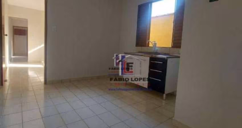 Casa com 1 dormitório para alugar, 50 m² por R$ 1.200,00/mês - Vila Palmares - Santo André/SP