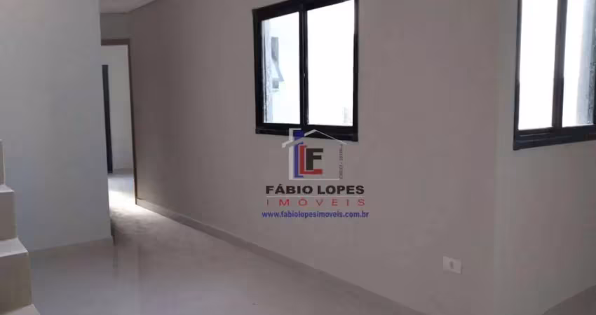 Cobertura com 2 dormitórios à venda, 100 m² por r$ 380.000,00 - vila helena - santo andré/sp