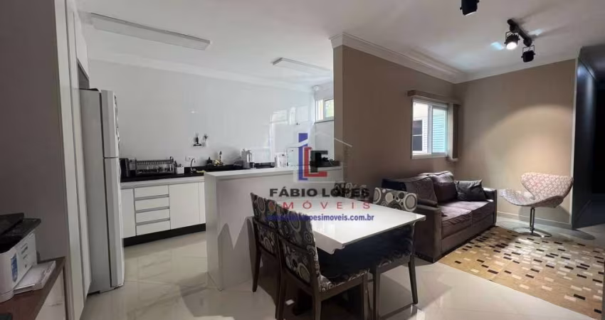 Apartamento com 3 dormitórios à venda, 84 m² por R$ 650.000,00 - Vila Scarpelli - Santo André/SP