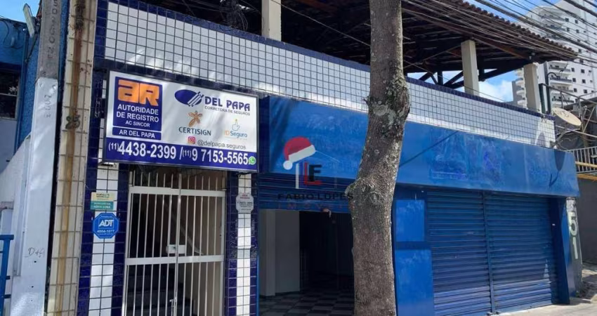 EXCELENTE SALÃO COMERCIAL - LOCAÇÃO - VILA BASTOS - SANTO ANDRÉ - SP