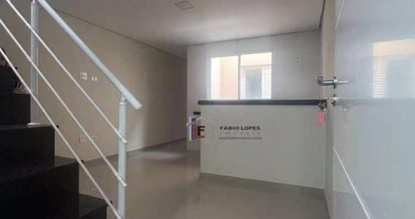 Cobertura com 2 dormitórios à venda, 98 m² por R$ 477.000,00 - Jardim Paraíso - Santo André/SP