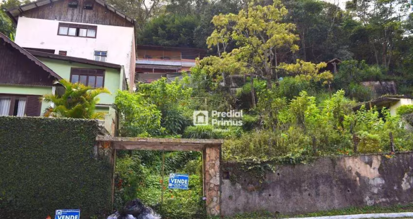 Terreno à venda, 830 m² por R$ 695.000,00 - Ponte da Saudade - Nova Friburgo/RJ