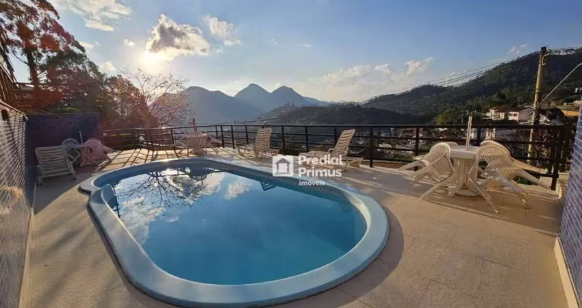 Cobertura com 3 dormitórios à venda, 140 m² por r$ 950.000,00 - braunes - nova friburgo/rj