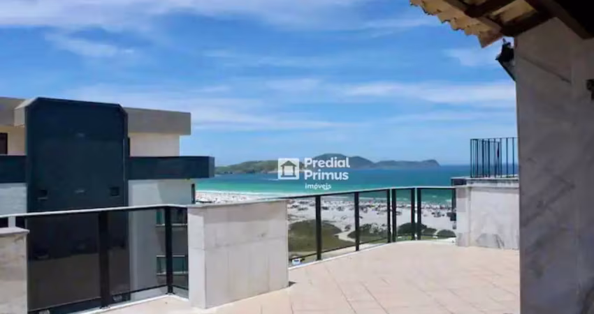 Apartamento duplex à venda, 264 m² por r$ 1.900.000,00 - praia do forte - cabo frio/rj