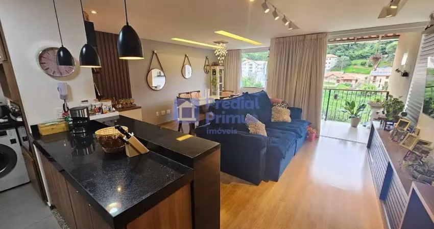 Cobertura à venda, 141 m² por r$ 699.000,00 - santa elisa - nova friburgo/rj