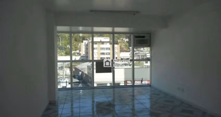 Sala para alugar, 26 m² por r$ 700,00 - vilage - nova friburgo/rj