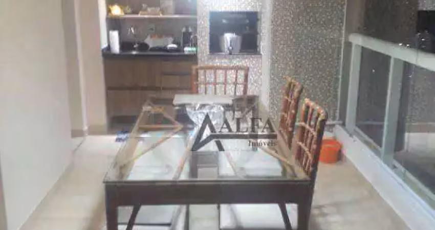 ** vereda - lindo apartamento em andar alto c/ ampla varanda gourmet c/ churrasqueira **