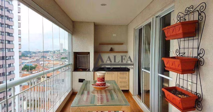 ** Premium Anália Franco - OPORTUNIDADE - Lindo apto. em andar alto c/ ampla varanda gourmet c/ churrasqueira - 2 Vagas **