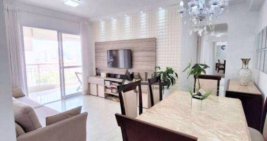** Absoluto Moóca - Lindo apartamento em andar alto c/ varanda gourmet c/ churrasqueira **