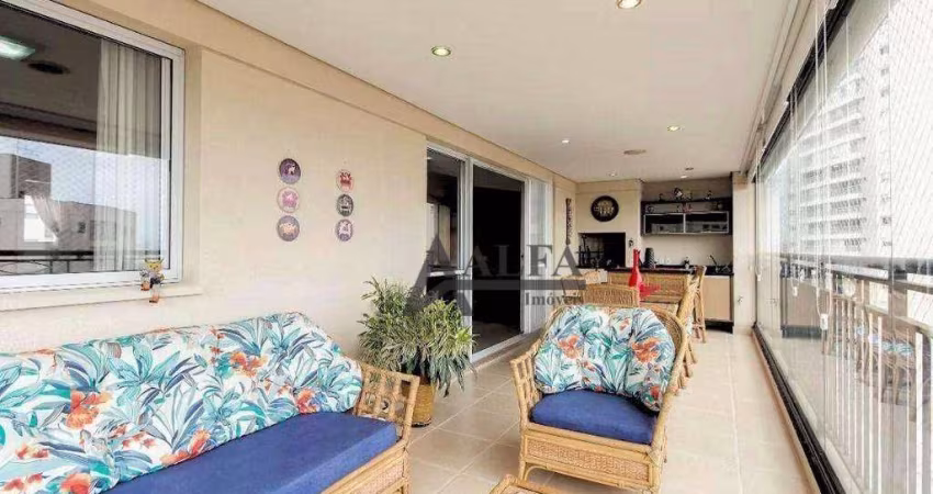 ** DREAM VIEW - Lindo apartamento em andar alto c/ ampla varanda gourmet c/ churrasqueira **